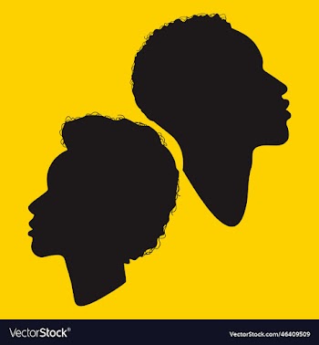 black people silhouette