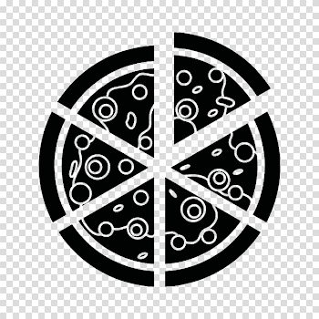 Black Pizza Icon – Free Icons: Easy to Download and Use
