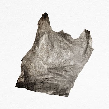 Black plastic bag collage element, | Free PSD - rawpixel
