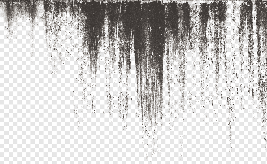 black powder illustration, Paper Wall graphy, scratches, texture, building, pin png