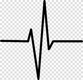 Black pulse illustration, Electrocardiography Heart Pulse , ecg transparent background PNG clipart