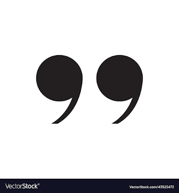 black quotation mark icon