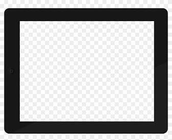 Black Rectangle Cliparts - Ipad Video Frame