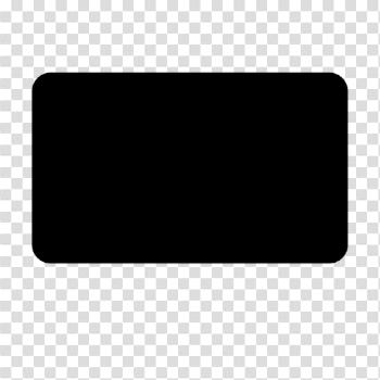 Black rectangle shape - Transparent PNG & SVG vector