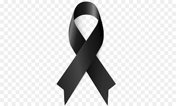 Black ribbon Awareness ribbon - ribbon 