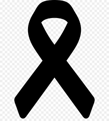 Black ribbon National day of mourning Death Condolences - others 