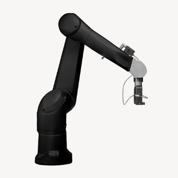 Black robotic arm, smart factory | Free PSD - rawpixel