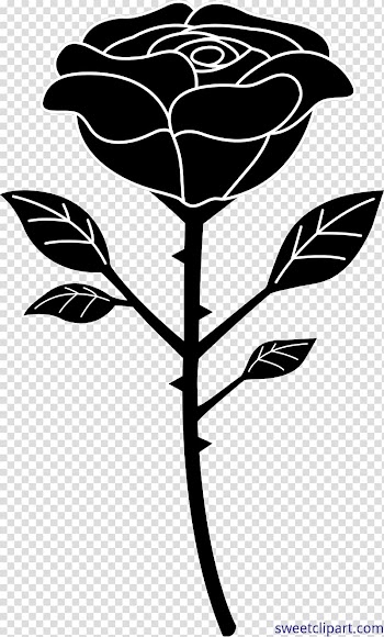 Black rose , Tattoo Rose Drawing graphics, rose transparent background PNG clipart