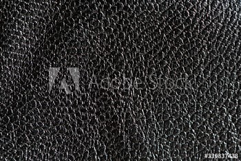 Black rough leather textured background