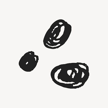 Black scribble collage element, doodle | Free Photo - rawpixel