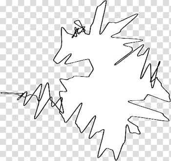 Black scribble lines illustration transparent background PNG clipart