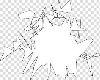 Black scribble lines illustration transparent background PNG clipart