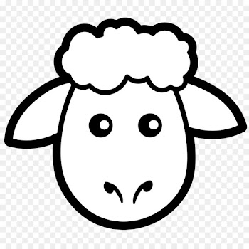 Black sheep Face Blog Clip art - Sad Sheep Cliparts 