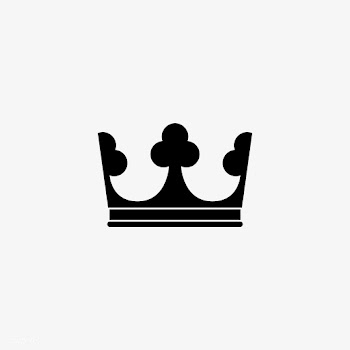 Black single royal crown vector | Free stock vector - 543174