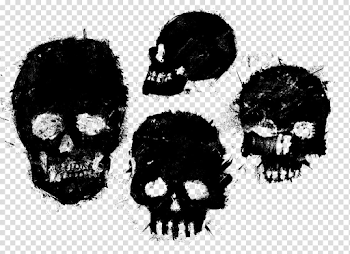 Black Skull PNG Free Download Vector, Clipart, PSD - peoplepng.com