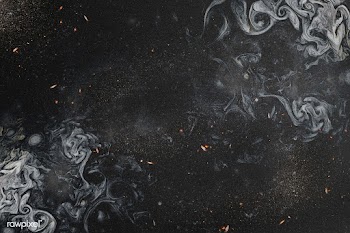 Black smoky art abstract background