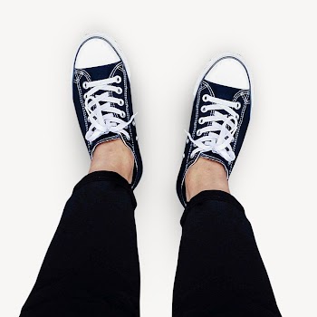 Black sneakers, casual fashion isolated | Free Photo - rawpixel