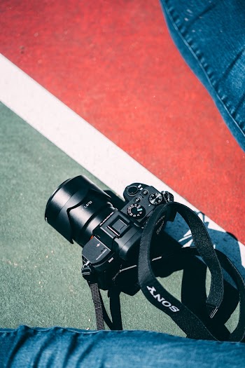 Black Sony Dslr Camera 
