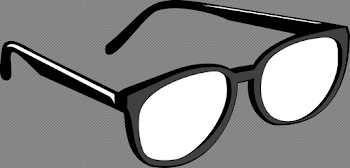 Black spectacles png 3 » PNG Image