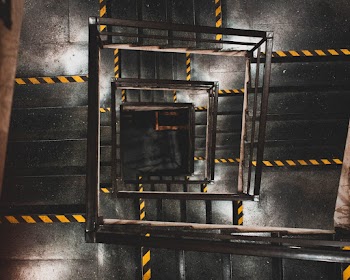 Black Spiral Stairway