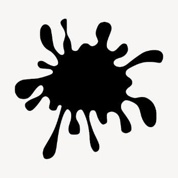 Black splash clipart, creative illustration | Free Vector - rawpixel