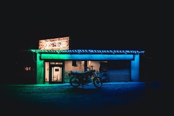 Black Standard Motorcycle