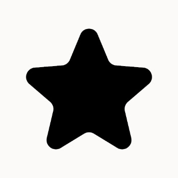 Black star, filled icon, for social | Free PSD - rawpixel