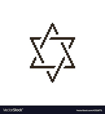 black star of david sign