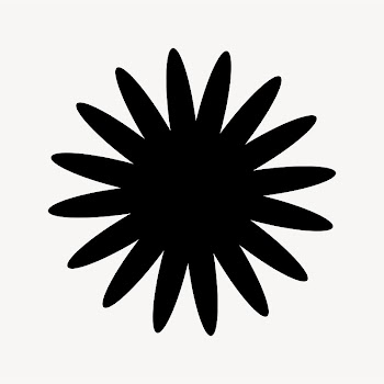 Black starburst  clip art | Free Vector - rawpixel