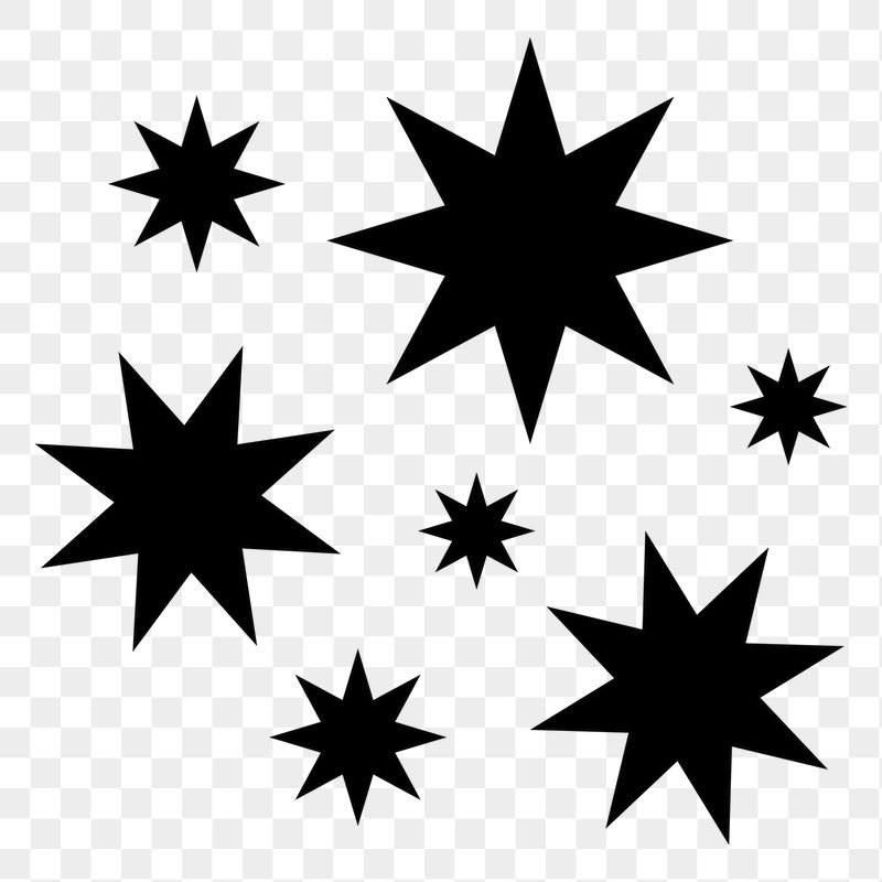 Black starburst png icon sticker, | Free PNG - rawpixel