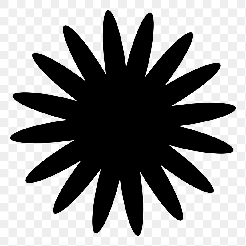 Black starburst  png sticker, | Free PNG - rawpixel