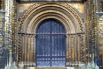 Black Steel 2-door Gate