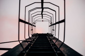 black steel tunnel at daytime