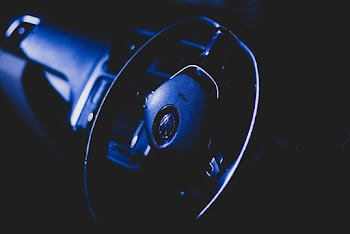 Black Steering Wheel