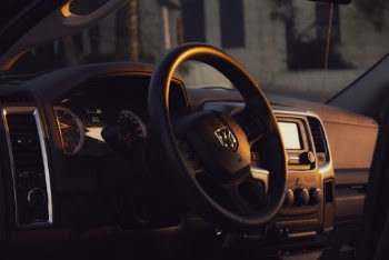 Black Steering Wheel