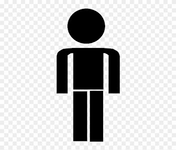 Black, Stick, Symbol, People, Man, Female, Male - Male Stick Figure