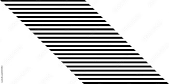 Black striped parallelogram icon