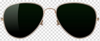 Black sunglasses with brown frames illustration, Aviator sunglasses Eyewear Ray-Ban, Sunglasses Free transparent background PNG clipart