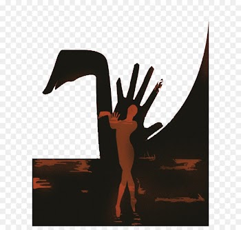 Black swan Silhouette Dancer - Swan dancer 