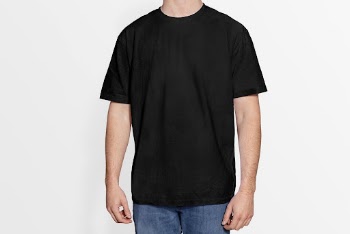 Black t-shirt, men's apparel & | Free Photo - rawpixel
