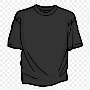Black t-shirt png sticker illustration, | Free PNG - rawpixel