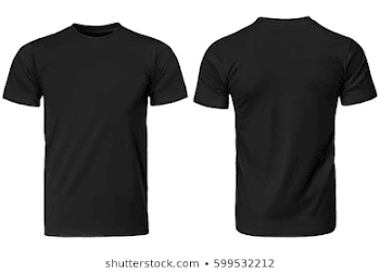Black T Shirt Template Images, Stock Photos & Vectors | Shutterstock