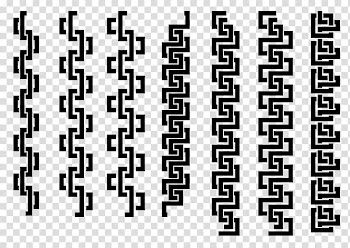 Black , Tattoo Māori people, Tribal border transparent background PNG clipart