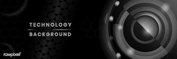 Black technology banner | Free stock vector - 579828