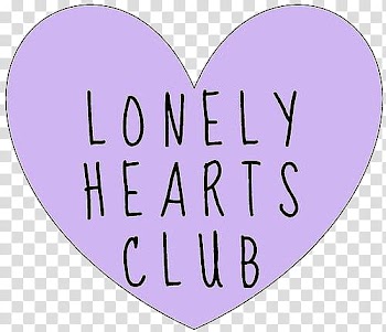 Black text on purple heart background transparent background PNG clipart