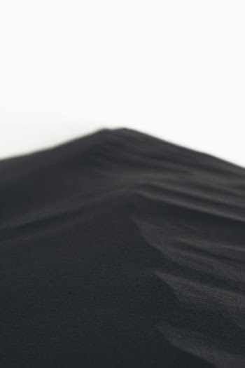 black textile