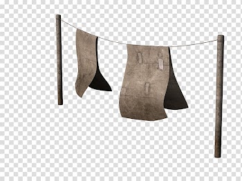 Black textile illustration, Washing Line With Rugs transparent background PNG clipart