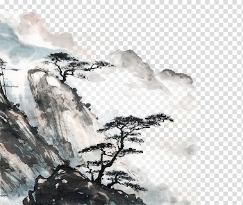 Black trees and mountains painting, Acupuncture for Body, Mind and Spirit Acupuncture Desk Reference: Your Guide to Complete Knowledge Shonishin: The Art of Non-Invasive Paediatric Acupuncture Inside the Mind of Awareness Poetry for the Soul: Uplifting Mind, Body and Spirit, Ink landscape mountain fog transparent background PNG clipart
