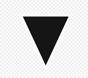 Black triangle Download Icon - black triangle 