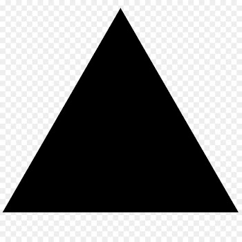 Black triangle Pyramid Shape Clip art - triangle 